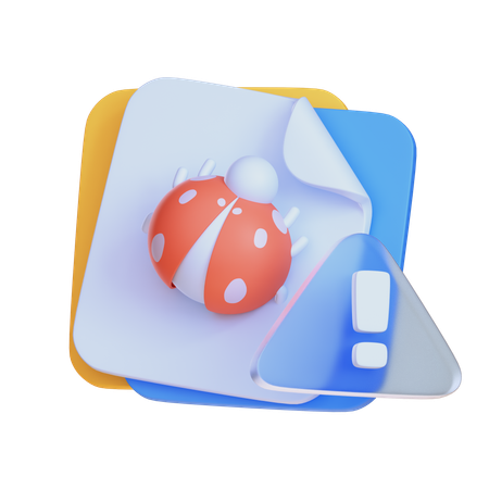 Virus  3D Icon