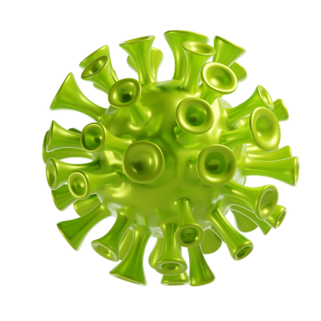 Virus  3D Icon
