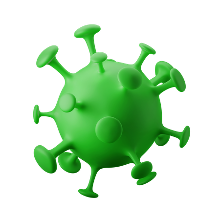 Virus  3D Icon