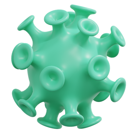 Virus  3D Icon
