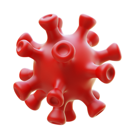 Virus  3D Icon
