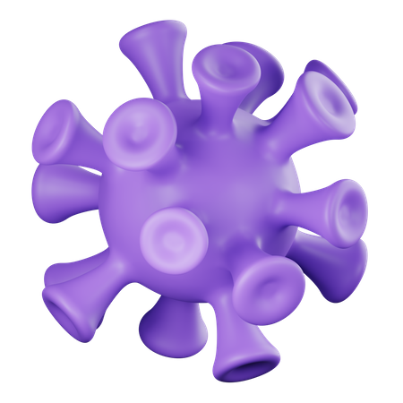 Virus  3D Icon