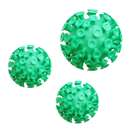 Virus  3D Icon