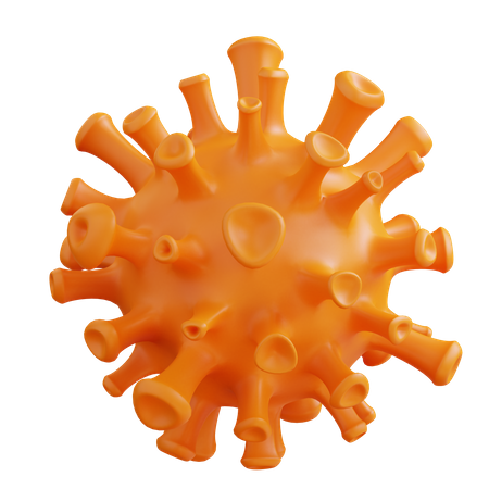 Virus  3D Icon