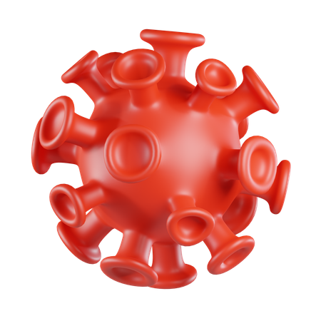Virus  3D Icon