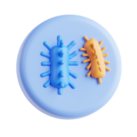 Virus  3D Icon