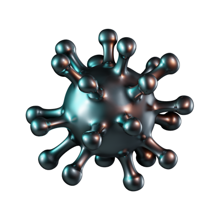 Virus  3D Icon