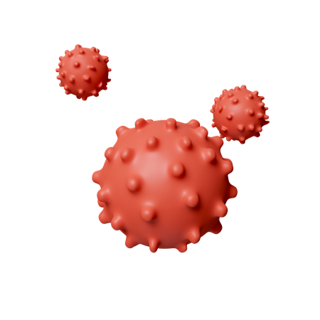 Virus  3D Icon