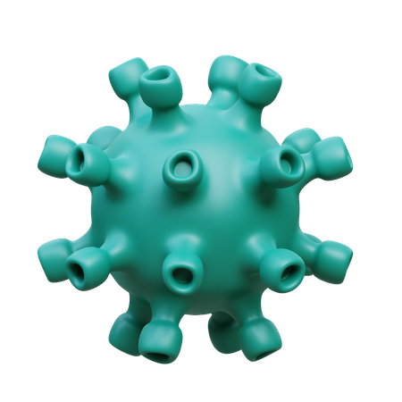 Virus  3D Icon