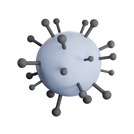 Virus  3D Icon