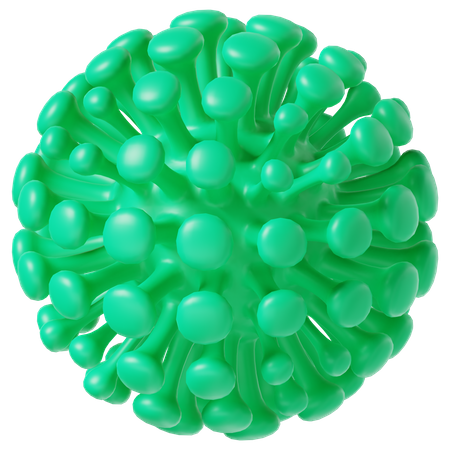 Virus  3D Icon
