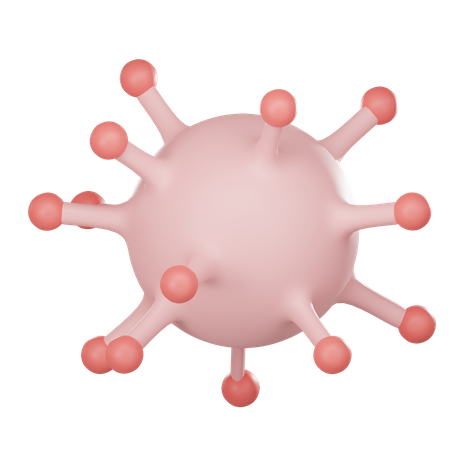Virus  3D Icon