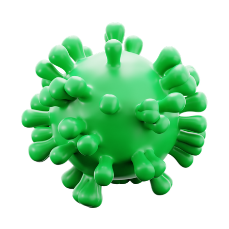 Vírus  3D Icon