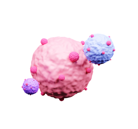 Virus  3D Icon