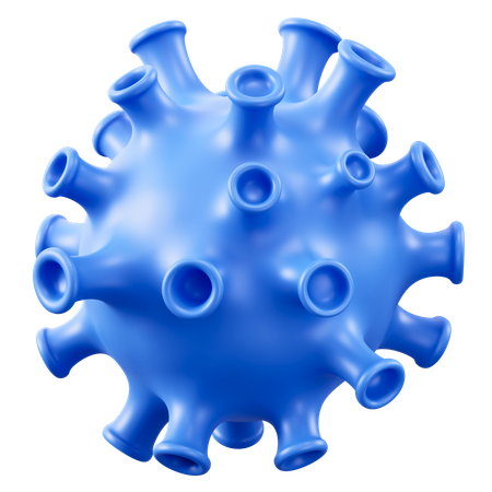 Virus  3D Icon