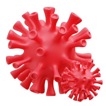 Virus  3D Icon