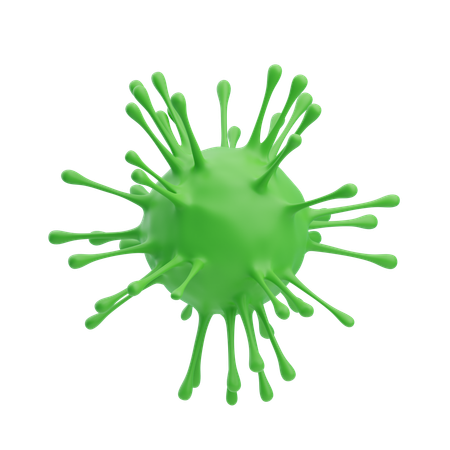 Virus  3D Icon