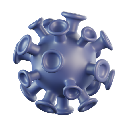 Virus  3D Icon