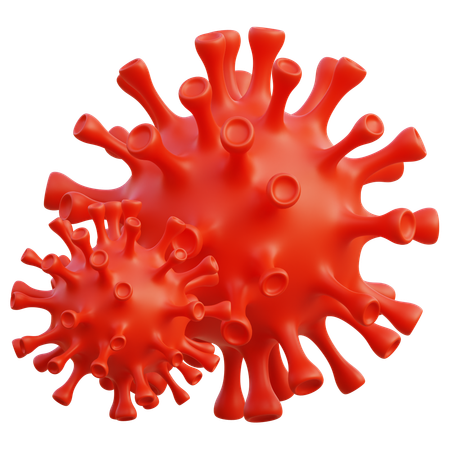 Virus  3D Icon
