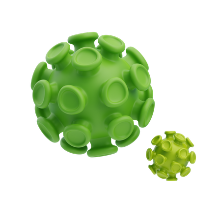 Virus  3D Icon