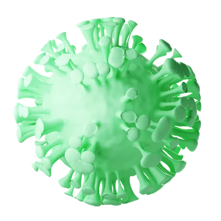 Virus 3D Icon