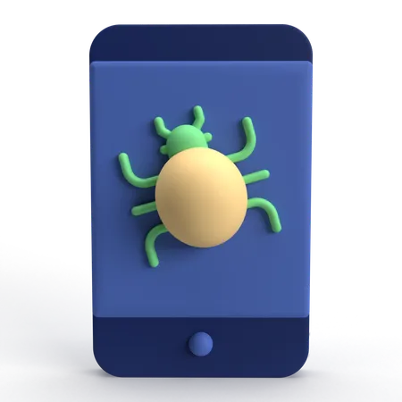 Virus Attack  3D Icon