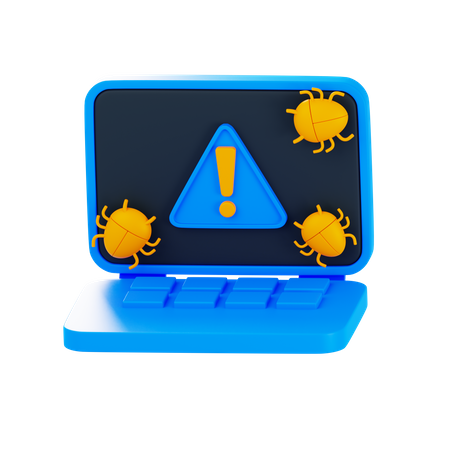Virus Attack  3D Icon