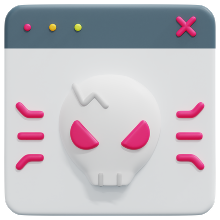 Virus Attack 3D Icon
