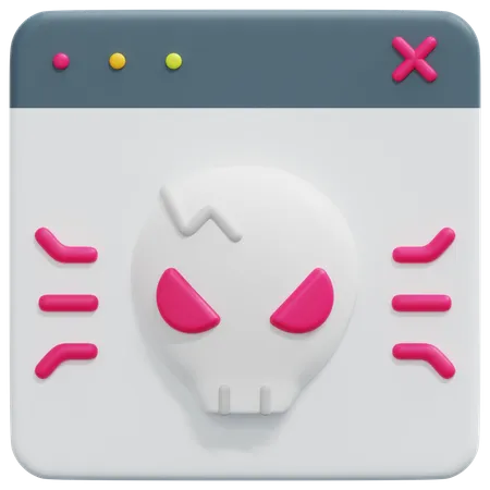 Virus Attack 3D Icon