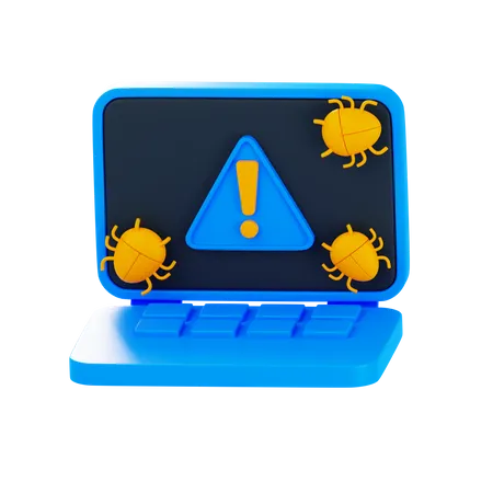 Virus Attack  3D Icon
