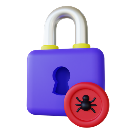 Virus cheval de Troie de cybercriminalité  3D Icon