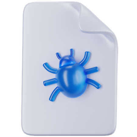 Fichier de virus  3D Icon