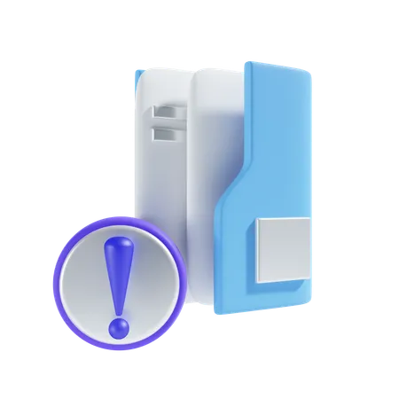 Virus folder  3D Icon