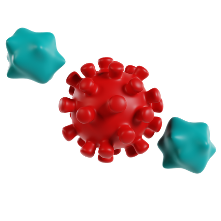 Virus Particles  3D Icon