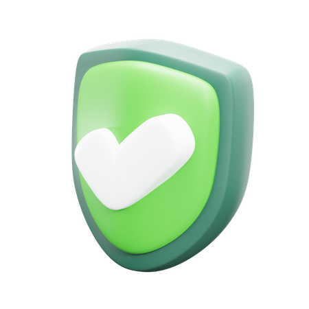 Virus protection  3D Icon
