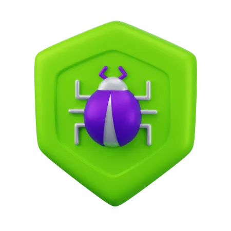 Virus Protection  3D Icon