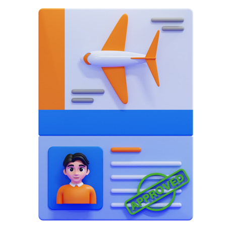 Visa  3D Icon