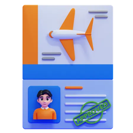 Visa  3D Icon