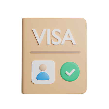 Visa 3D Icon