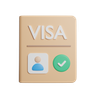 travelling permit emoji 3d