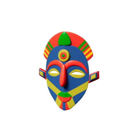 Visage africain  3D Icon