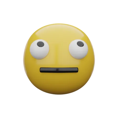 Visage confus  3D Emoji