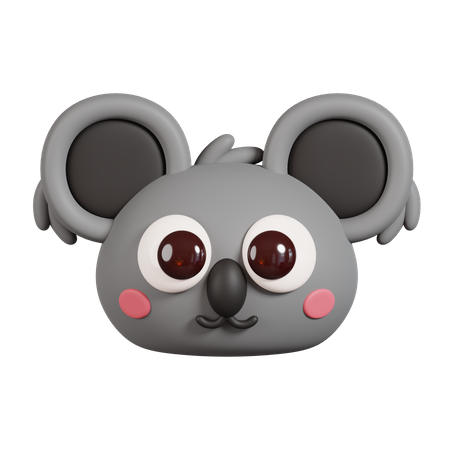 Le koala fait  3D Emoji