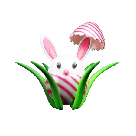 Visage de lapin  3D Icon