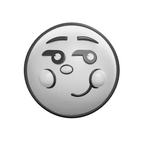 Visage souriant  3D Icon