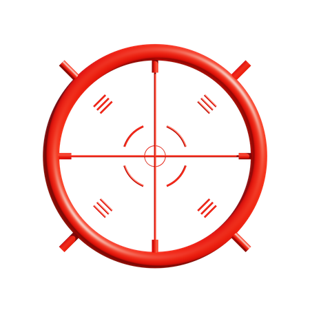 Viseur optique  3D Icon