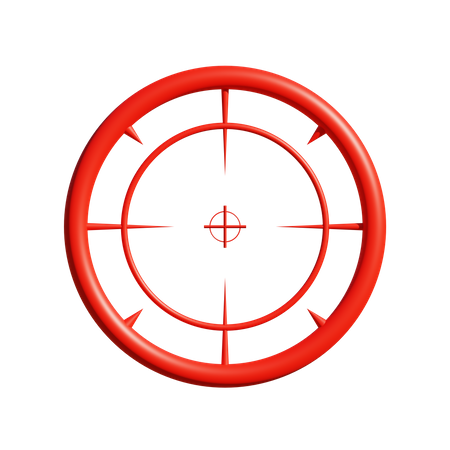Viseur optique  3D Icon
