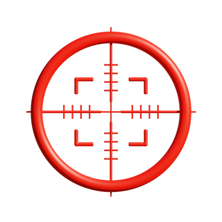 Viseur optique  3D Icon