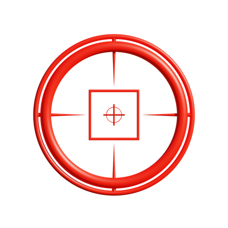 Viseur optique  3D Icon