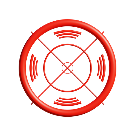 Viseur optique  3D Icon